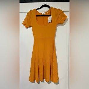 Sandro orange dress